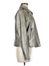 Silence and Noise 100% Polyester Metallic Silver Jacket Size L - photo 4