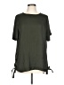 Vince Camuto Green Short Sleeve Top Size L - photo 1