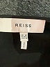 Reiss 100% Polyester Solid Black Cocktail Dress Size 10 - photo 7