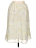 Gloria Vanderbilt 100% Polyester Paisley Yellow Casual Skirt Size 12 - photo 1