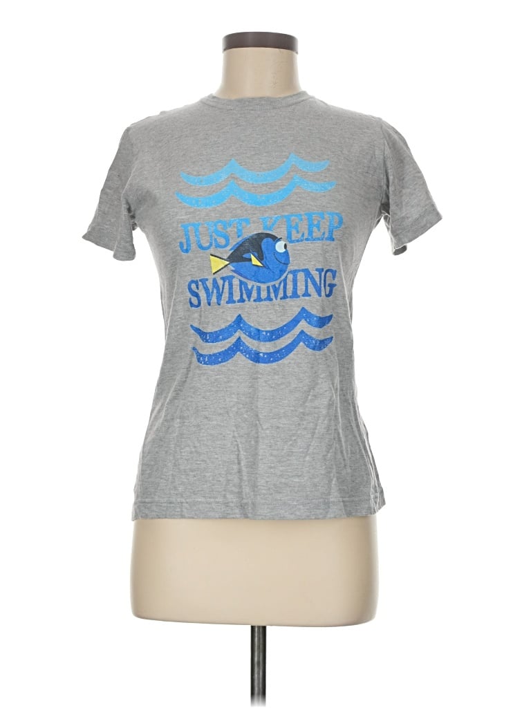 Pre-owned Tultex Short Sleeve T-shirt In Gray