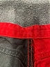 Unbranded 100% Cotton Color Block Red Jeans Size 8 - photo 3