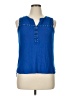 Jessica Rose Blue Sleeveless Blouse Size XL - photo 1