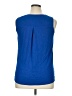 Jessica Rose Blue Sleeveless Blouse Size XL - photo 2