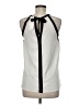 Sunny Girl 100% Polyester Ivory Sleeveless Blouse Size M - photo 2