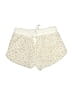 Z Supply 100% Polyester Animal Print Ivory Shorts Size XS - photo 1