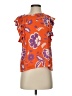 Ann Taylor 100% Polyester Orange Short Sleeve Blouse Size XS - photo 1