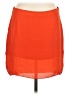 OVI Solid Orange Casual Skirt Size M - photo 1