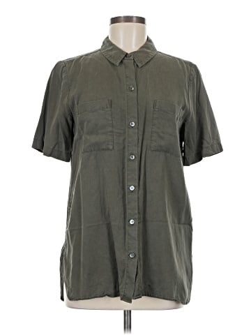 Theory Short Sleeve Button-Down Shirt (view 1)