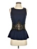 Venus Blue Sleeveless Blouse Size S - photo 1