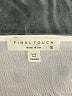 Final Touch 100% Rayon Stars Ivory Short Sleeve Blouse Size S - photo 7