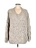 Aaron & Amber 100% Polyester Gray Pullover Sweater Size M - photo 1