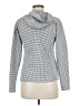 Darling Checkered-gingham Silver Black Pullover Hoodie Size S - photo 2