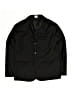 Unbranded 100% Polyester Stripes Black Blazer Size 7 - photo 1