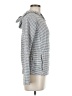 Darling Checkered-gingham Silver Black Pullover Hoodie Size S - photo 4