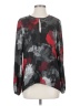Ellen Tracy Gray Long Sleeve Blouse Size S - photo 1