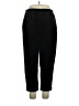 Jaclyn Smith Sport 100% Polyester Solid Black Casual Pants Size XL - photo 1