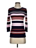 Halogen Stripes Pink Pullover Sweater Size XS - photo 1