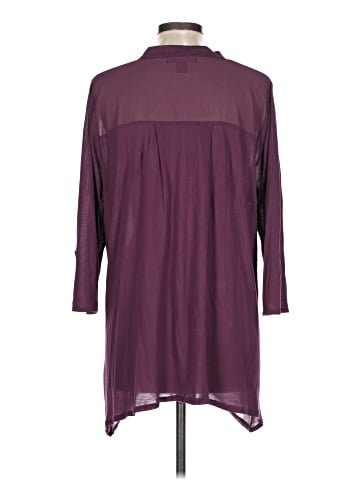 August Silk 3/4 Sleeve Blouse (view 2)