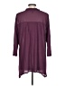 August Silk 100% Rayon Burgundy 3/4 Sleeve Blouse Size L - photo 2