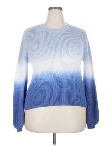 She + Sky Pullover Sweater (view 1)