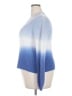 She + Sky Color Block Blue Pullover Sweater Size XXL (estimated) - photo 5
