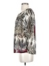 Takara Silver 3/4 Sleeve Blouse Size S - photo 5