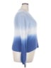 She + Sky Color Block Blue Pullover Sweater Size XXL (estimated) - photo 4