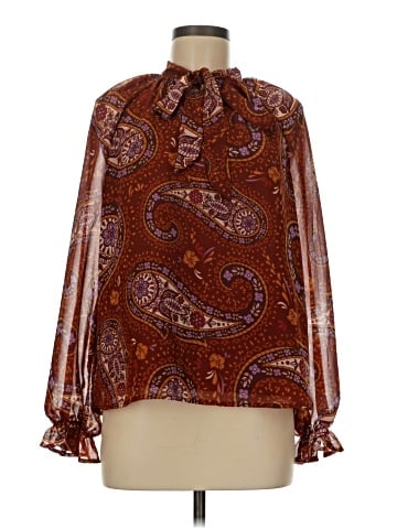 Shein Long Sleeve Blouse (view 1)