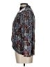 Walter Baker 100% Polyester Blue Long Sleeve Blouse Size L - photo 5