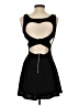 Assorted Brands Solid Black Cocktail Dress Size 4 - photo 2