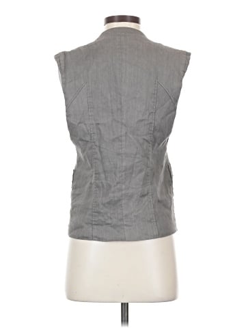 Helmut Lang Sleeveless Button-Down Shirt (view 2)