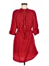 rue21 100% Polyester Red Casual Dress Size M - photo 1