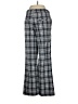 Subdued Plaid Gray Casual Pants Size S - photo 2