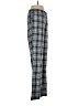 Subdued Plaid Gray Casual Pants Size S - photo 4