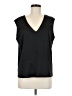 Chriselle Lim Black Sleeveless Blouse Size L - photo 1