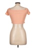 iris Orange Short Sleeve Top Size L - photo 2