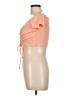 iris Orange Short Sleeve Top Size L - photo 5