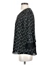 Van Heusen 100% Polyester Black 3/4 Sleeve Blouse Size XS - photo 5