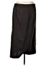 Ann Taylor LOFT 100% Wool Black Brown Wool Skirt Size 12 - photo 1