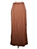 Unbranded 100% Polyester Solid Brown Casual Skirt Size M - photo 2
