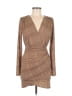 Forever 21 Houndstooth Brown Cocktail Dress Size M - photo 1