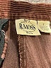 B. Moss 100% Cotton Burgundy Casual Pants Size 8 - photo 7