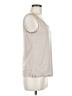 Shein 100% Polyester Silver Sleeveless Top Size 6 - photo 4