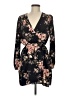 Lily Rain 100% Polyester Floral Black Casual Dress Size M - photo 1