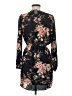 Lily Rain 100% Polyester Floral Black Casual Dress Size M - photo 2