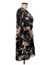 Lily Rain 100% Polyester Floral Black Casual Dress Size M - photo 4