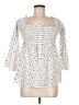 Torrid 100% Modal Ivory 3/4 Sleeve Blouse Size Med Plus (00) - photo 1