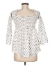 Torrid 100% Modal Ivory 3/4 Sleeve Blouse Size Med Plus (00) - photo 2