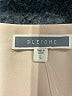 Pleione 100% Polyester Tan Long Sleeve Blouse Size L - photo 6